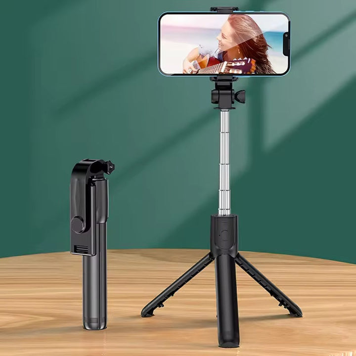 Capture Your Best Moments with the Bluetooth Tripod Selfie Stick With Fill Light