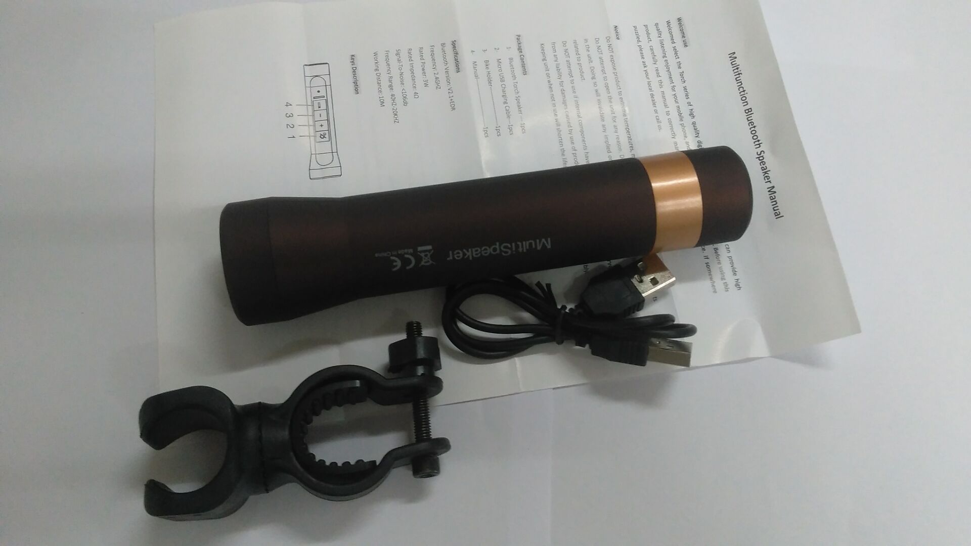 Enhance Your Cycling Experience with Our Bike Mount Bluetooth Speaker