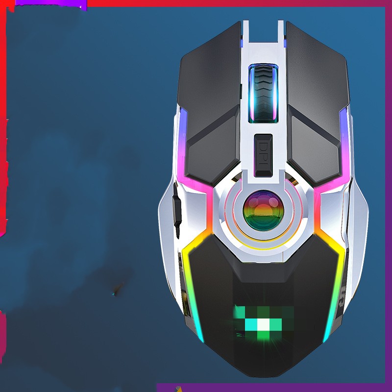 Illuminate Your Workspace with the Rechargeable Wireless Office Lighting Mouse