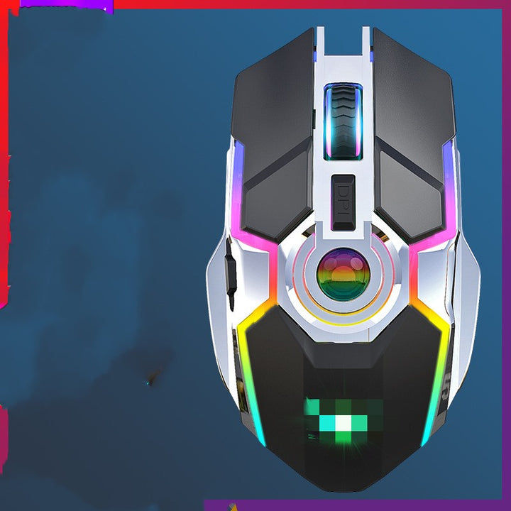 Illuminate Your Workspace with the Rechargeable Wireless Office Lighting Mouse