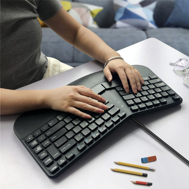 Enhance Your Typing Experience with the Home Wired Ergonomic Split Health Keyboard